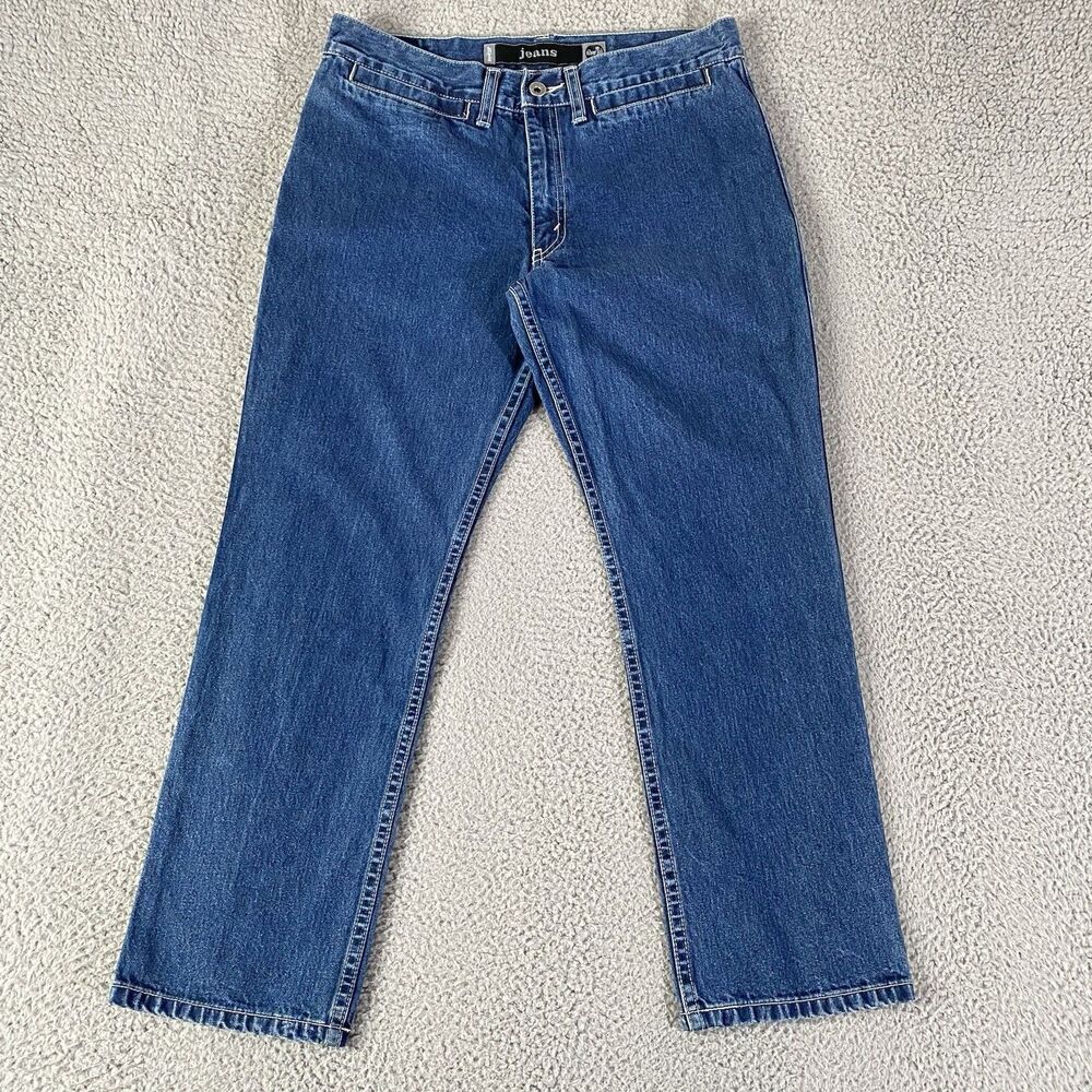 Vintage Levis 560 Jeans Womens 12 () Blue Loose Fit Straight Leg